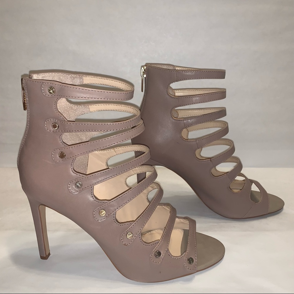Vince Camuto ‘Kanastas’ Caged Heels Nude Mauve Color